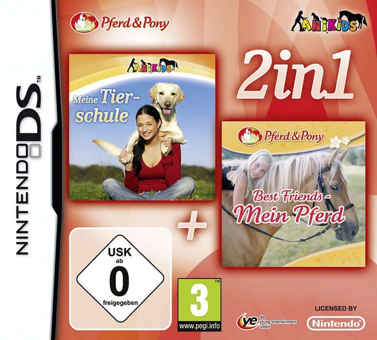 Glückliche Tiere im Doppelpack: 2in1: Meine Tierschule + Mein Pferd