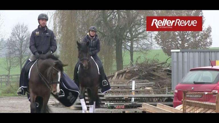 Jessica von Bredow-Werndl erklärt ihr Gelassenheitstraining