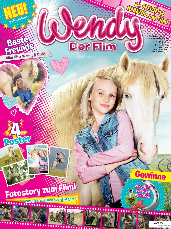 Wendy auf der großen Leinwand – Das Sonderheft zum Kinofilm ab 26.1.