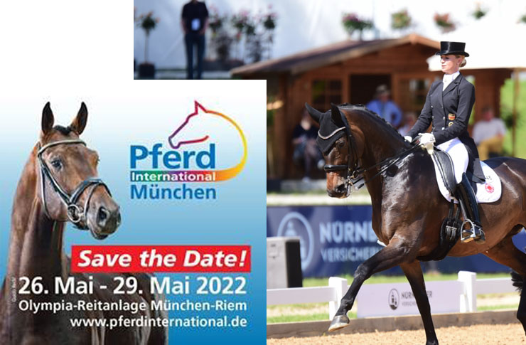 Die „Pferd International München“ ist wieder da!Save the Date: vom 26. bis 29. Mai 2022
